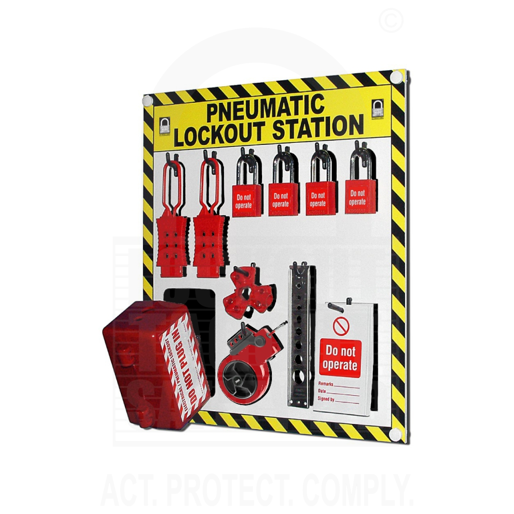 LSE311 Pneumatic Lockout Station LSE311 Pneumatic Lockout Station